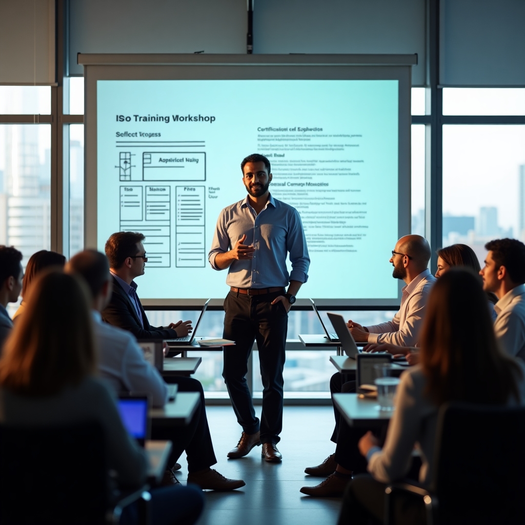 ISO certification training session